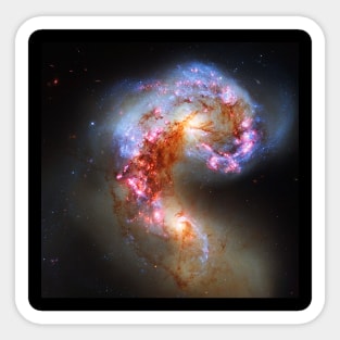 Antenna Galaxies Sticker